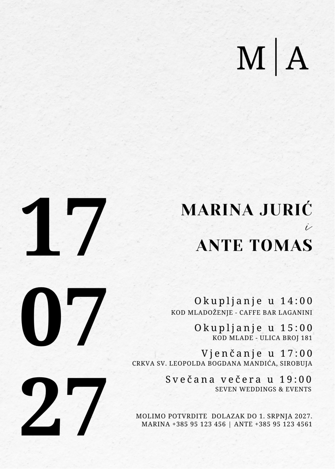 Inviteme print pozivnice